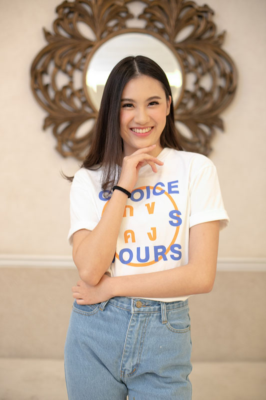 นาน่า-ศวรรยา ไพศาลพยัคฆ์ ที่มารับบท เกรซ