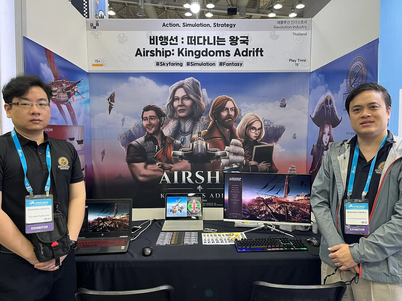 Airship: Kingdoms Adrift คว้ารางวัลเกมอินดี้อันดับ 1 ในงาน G-Star 2022