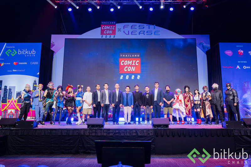ภาพบรรยากาศ Thailand Comic Con X Festiverse 2022 Presented by Bitkub Chain