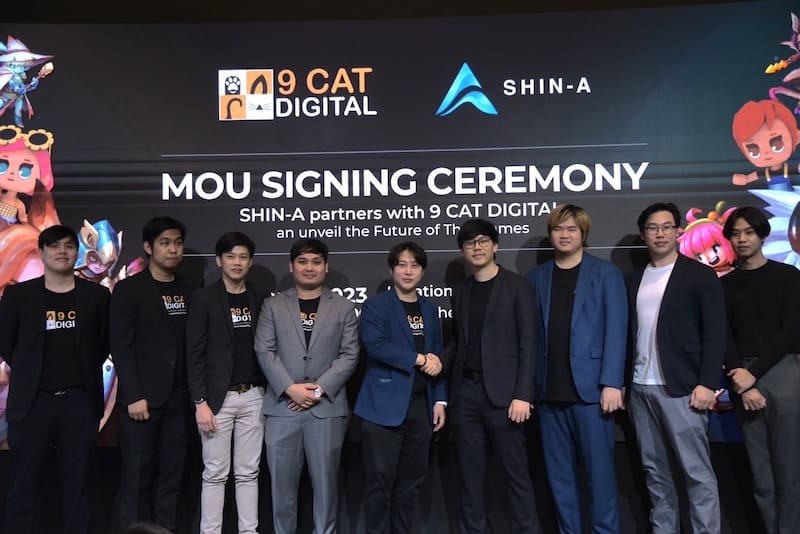 SHIN-A จับมือ 9 CAT DIGITAL ยกระดับอุตสาหกรรมเกมไทยและขยายขอบเขตไปสู่สากล